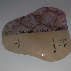 Pineapple face mask